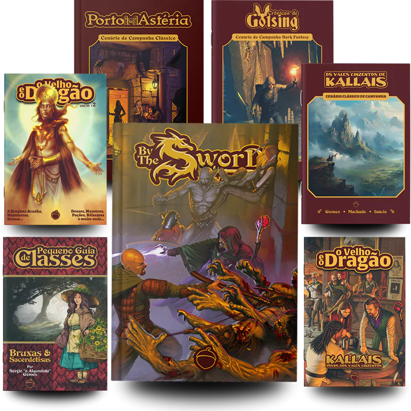 Pré-Venda: By the Sword (OSR) (Talude)