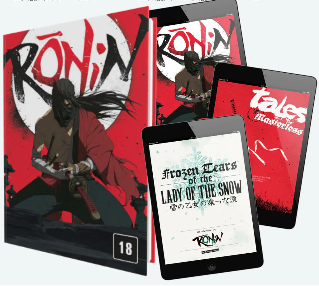 Financiamento Coletivo: Ronin RPG (Late Pledge) (Talude)