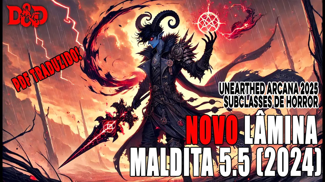 [D&D] PDF TRADUZIDO | Patrono Lâmina Maldita D&D 5.5 (2024) – Dicas de RPG #377 (noreply@youtube.com (conDado))