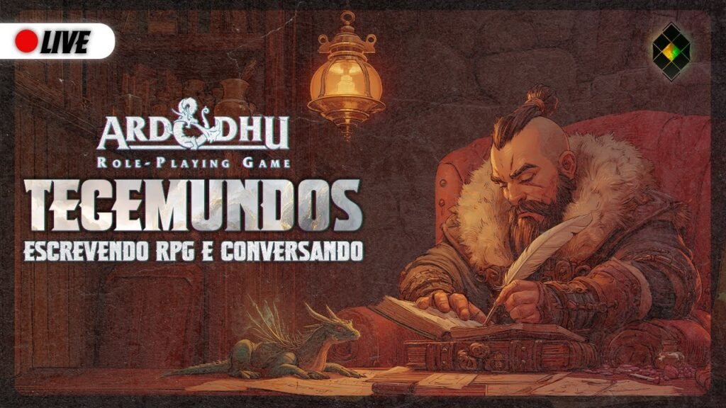 TECEMUNDOS 002 - ESCREVENDO RPG E CONVERSANDO (noreply@youtube.com (ARDDHU // RPG)) - Dicas - RPG - Mestre Charles Corrêa - - https://www.youtube.com/embed/fH4X8d-Zw4gTecemundos é um momento onde enquanto escrevo algo para RPG, podemos conversar sobre diversos assuntos ligados ao RPG, Dungeons & Dragons, Runarcana entre outros. Criação com a comunidade!
______________________________________________________________________
Seja membro deste canal e ganhe benefícios:
https://www.youtube.com/channel/UCceEfqhgN9QcZnjdB_ZLFRw/join
______________________________________________________________________
► Apoie o canal https://apoia.se/arddhu
► Discord: http://discord.arddhu.me
► Runarcana RPG: https://runarcana.org Obrigado por acompanhar o canal! Nesse canal falo sobre RPG (role-playing game) em geral, com foco em Runarcana, Dungeons & Dragons, GURPS, Storyteller entre outros. Não esqueça de deixar o seu comentário e o seu like no vídeo, Inscreva-se e ative o sininho para receber notificações! #arddhu #rpg #roleplayinggame #dungeonsanddragons #runarcana #tecemundosnVocê pode ver o post original em ARDDHU // RPG