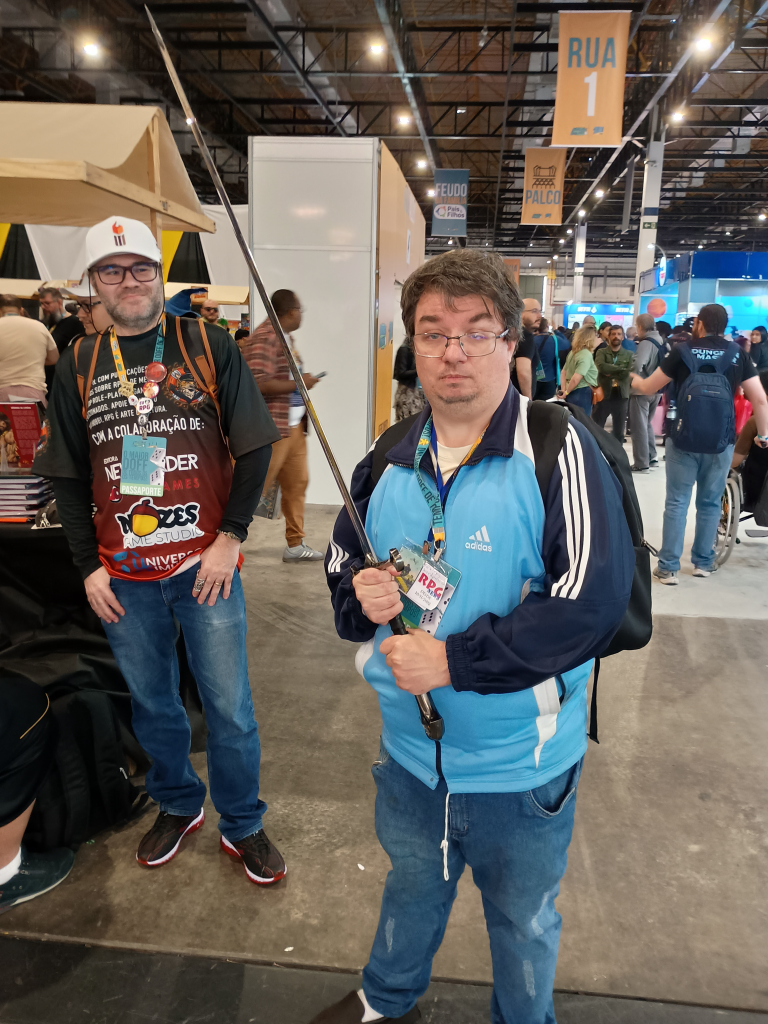 Como foi o Diversão Offline 2025 – 10 anos? (Talude), RPG - Mestre Charles Corrêa