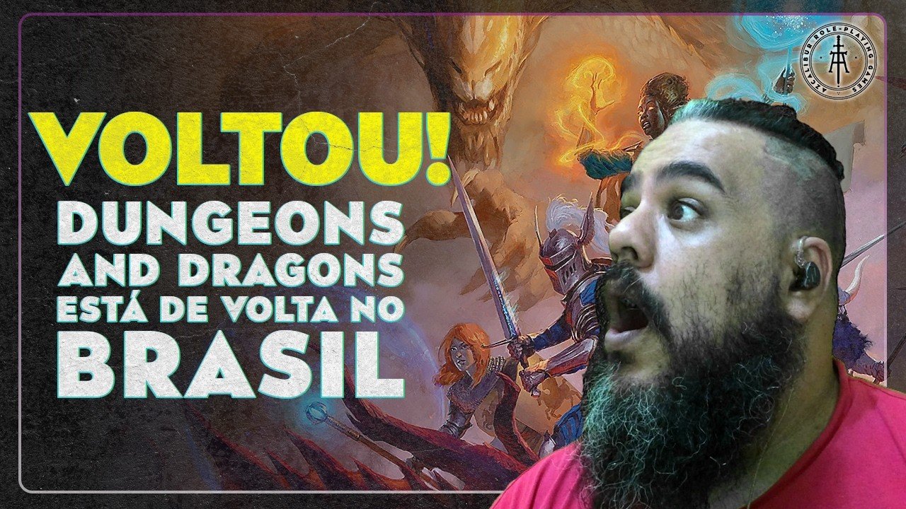 D&D DE VOLTA NO BRASIL OFICIALMENTE! | DUNGEOSN & DRAGONS (noreply@youtube.com (Azcalibur)), RPG - Mestre Charles Corrêa