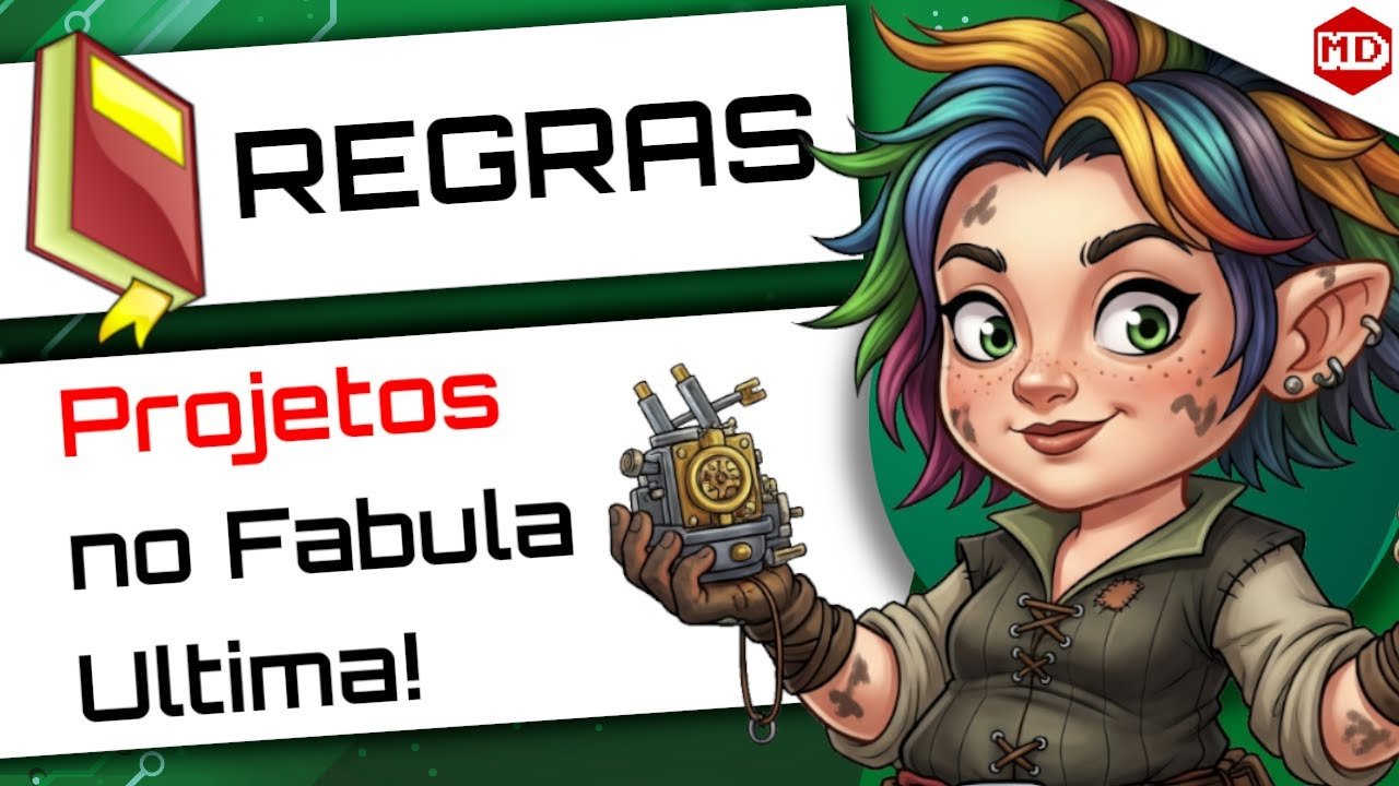 Como Usar Projetos no Fabula Ultima | Regras Explicadas (noreply@youtube.com (Mestre Digital)), RPG - Mestre Charles Corrêa