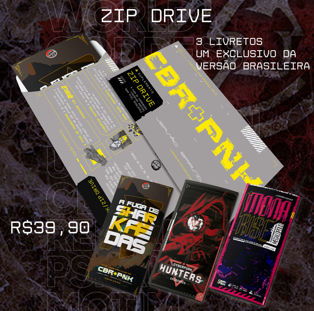 Lançamento: CBR+PNK – Zip Drive (Talude), RPG - Mestre Charles Corrêa