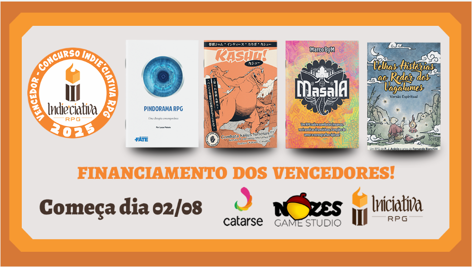 Financiamento Coletivo: Indie’ciativa RPG (Talude), RPG - Mestre Charles Corrêa