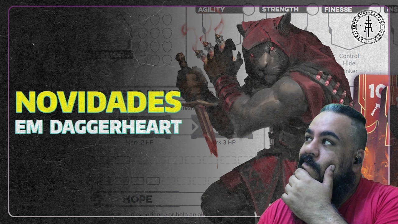 DAGGERHEART CHEIO DE NOVIDADES (noreply@youtube.com (Azcalibur)), RPG - Mestre Charles Corrêa