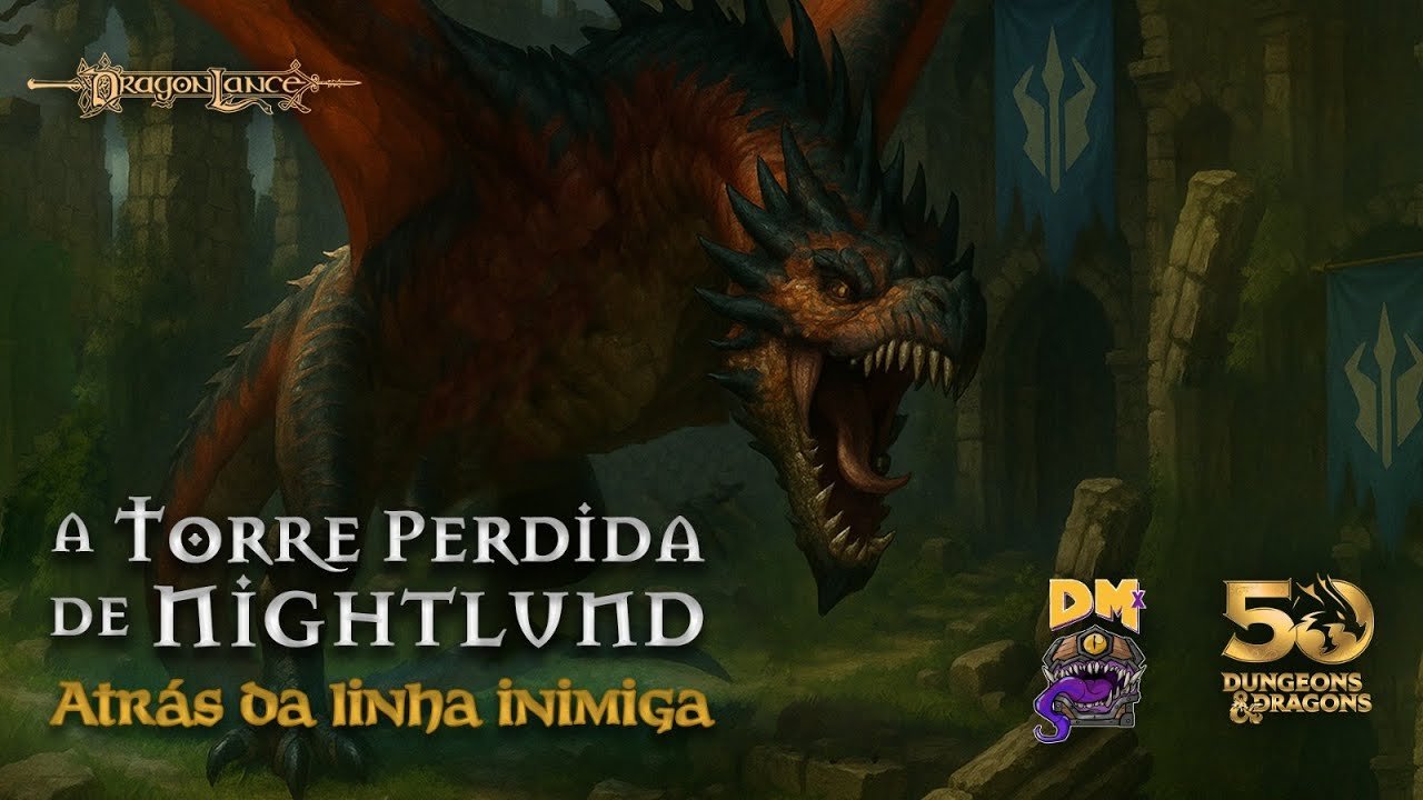 Dragonlance: A Torre Perdida de Nightlund EP07 | D&D 2024 (noreply@youtube.com (Dano Máximo)), RPG - Mestre Charles Corrêa