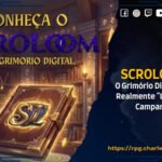 Scroloom: O Grimório Digital que Realmente “Lê” a Sua Campanha