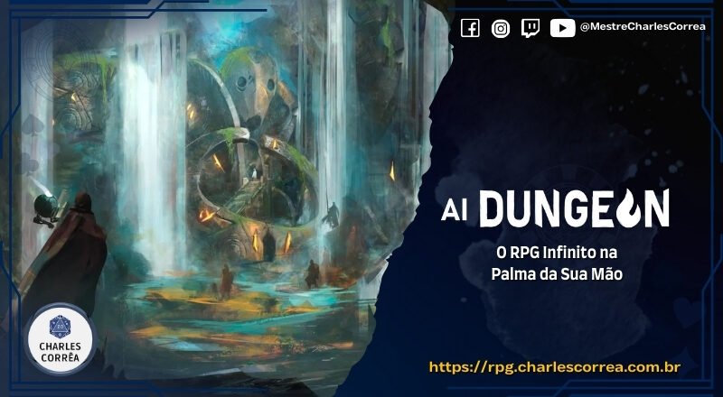 AI Dungeon: O RPG Infinito na Palma da Sua Mão