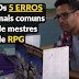 Os 5 erros mais comuns de mestres de RPG (e como evitá-los) (RPGames Brasil)