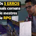Os 5 erros mais comuns de mestres de RPG (e como evitá-los) (RPGames Brasil)