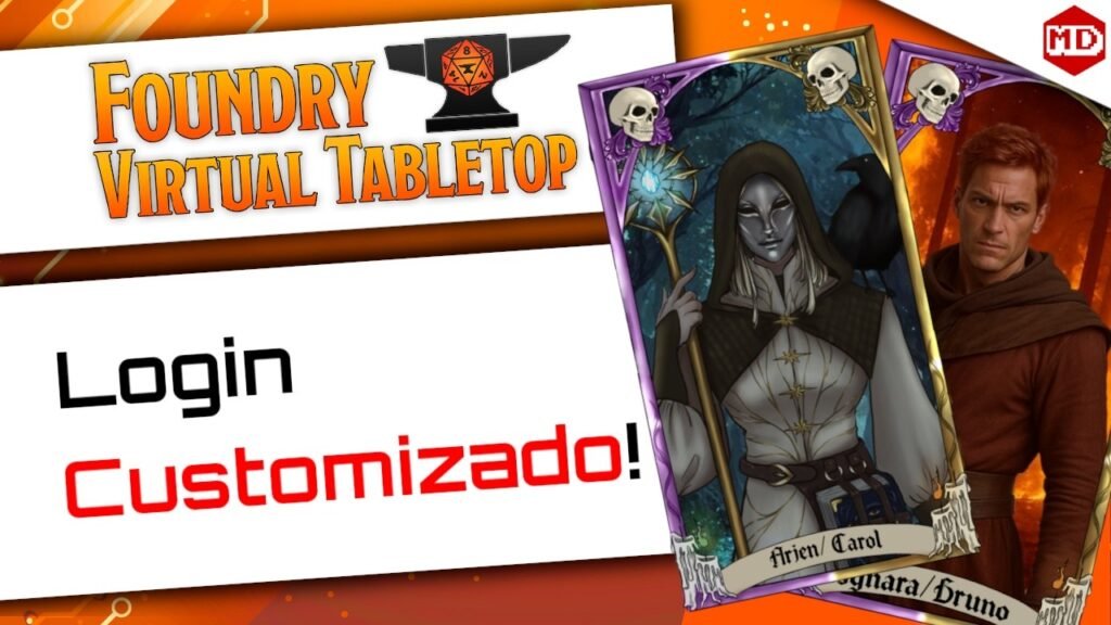 Crie Telas de Login Incríveis para suas Campanhas no Foundry VTT (noreply@youtube.com (Mestre Digital)) - Dicas e Notícias do RPG - RPG - Mestre Charles Corrêa - - https://www.youtube.com/embed/9J10-Y6H7DkNeste vídeo, eu ensino como configurar e utilizar o módulo Custom Login no Foundry VTT. Se você quer sair do básico e dar uma cara única para a porta de entrada das suas sessões de RPG, este módulo é essencial.
== ð Módulo: Custom Login ð
https://github.com/brunocalado/custom-login
== ð Guia de Imagens ð
https://github.com/brunocalado/custom-login/wiki/Guia-de-Formato-de-Imagem
== ð jarbas ð
https://github.com/brunocalado/custom-login/wiki/jarbas
== ð¥ Colocar na Oracle ð¥
https://youtu.be/8d3bkV8nFqQ?si=XWT6N2_XsR4y9Vx7
== ð© Café ð©
https://www.mestredigital.online/colabore-com-o-mestre-digital
== ð Seja membro deste canal! ð
https://www.youtube.com/channel/UCG1EwZlBuarcq1HK5LBE4xw/join
== ð Créditos ð
A arte da elfa é de https://www.instagram.com/carolcanellas.art/
#mestredigitalnVocê pode ver o post original em Mestre Digital 
Mestre Digital
Read More